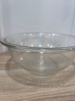 Clear Pyrex Med Bowl