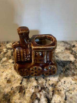 Ceramic Train Match Holder