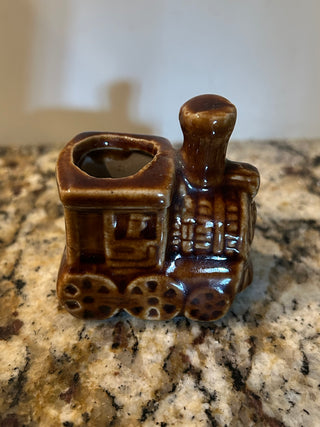 Ceramic Train Match Holder