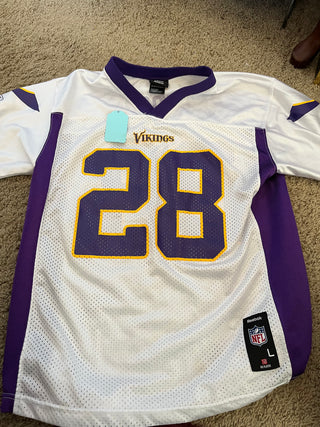 Vikings Football Jersey Peterson