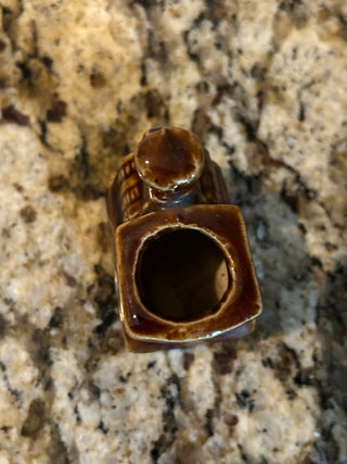 Ceramic Train Match Holder