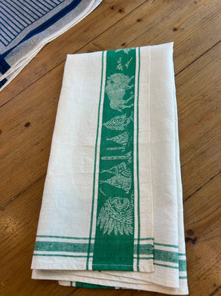 Vintage Western Style Tea Towel