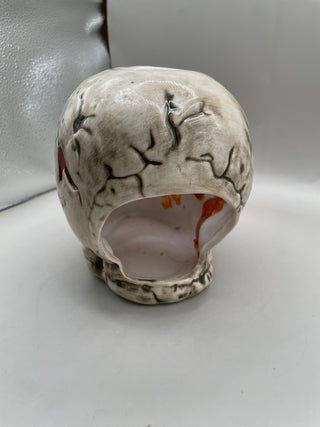 Skull Candle Holder