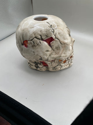 Skull Candle Holder