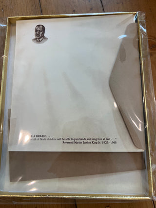 Vintage Dr. Martin Luther King Stationary Set