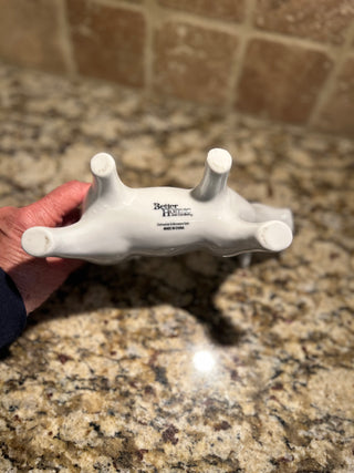 Large White Cow Creamer