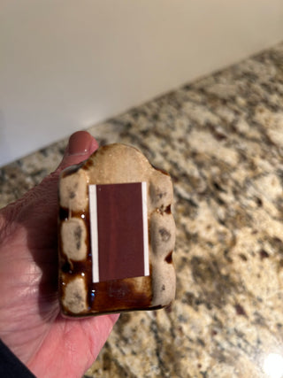 Ceramic Train Match Holder