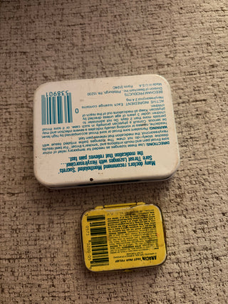 Vintage Anacin & Sucrets Medicine Tins