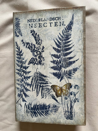 FERN & BUTTERFLY BOTANICAL BOOK BOX