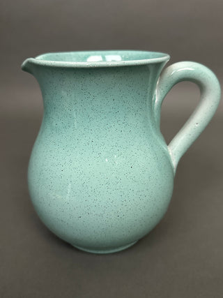 Speckled Seafoam Italian Ceramic Pitcher — Impressed MADE IN ITALY