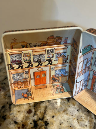 Mini  Schoolhouse Tin