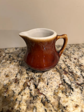 Mini Brown Pitcher/Creamer