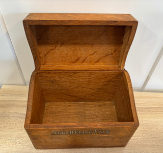 Bell Recipe Box