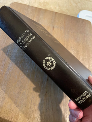 Webster's Collegiate Thesaurus - 1988