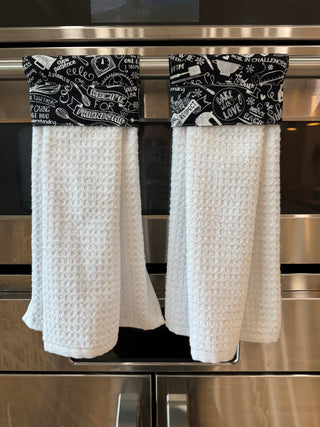 Hanging Kitchen Towel - Recipe for Friendship