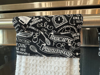 Hanging Kitchen Towel - Recipe for Friendship
