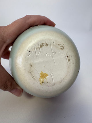 Vintage Southwestern Etched Pottery Vase, Mesa Canyon Design, Signed