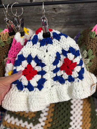 Red, White, Blue Bucket Hat
