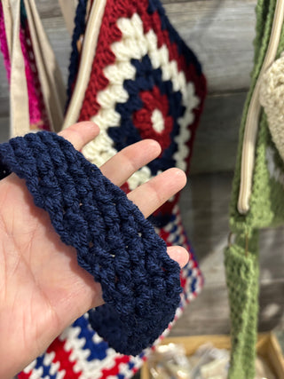 Crochet Patriotic Purse