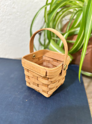Mini Handwoven Basket