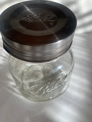 64oz Mason Jar wide mouth w/lid