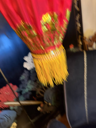Vintage asian silk lantern