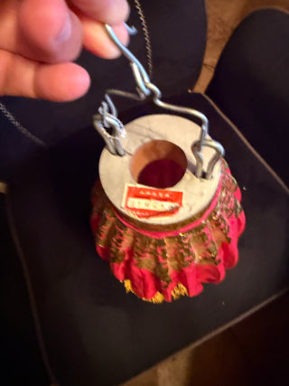 Vintage asian silk lantern