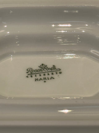 Vintage Rosenthal Germany Maria White Porcelain Serving Set - Large & Small Covered Tureens with Gravy Boat (Circa 1950s - 1970's)