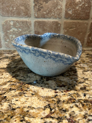 Spongeware Heart Bowl