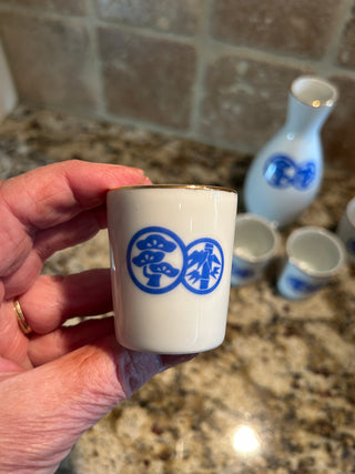Vintage Sake Set, Sho Chiku Bai