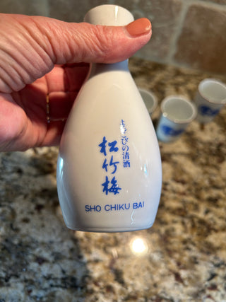 Vintage Sake Set, Sho Chiku Bai