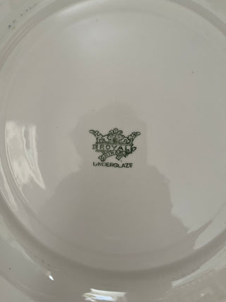 VINTAGE ROUND IVY PATTERN PLATTER