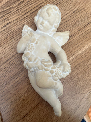 TERRA COTTA  HANGING CUPID