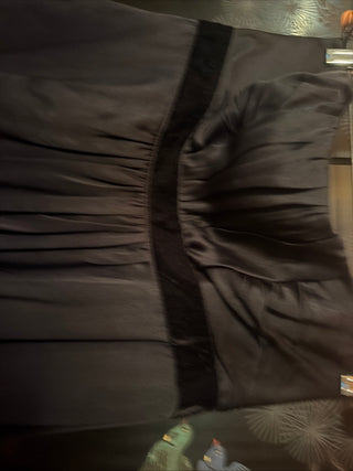 NWT Banana Republic Black Strapless Dress 100% Silk