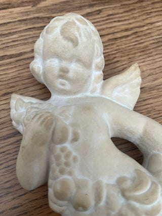 TERRA COTTA  HANGING CUPID