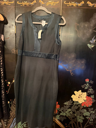 NWT Banana Republic Dark Navy Blue Dress Women's Size 14