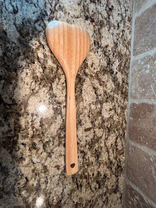 Heart Bamboo Spoon