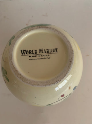 World Mrkt sm jug w/rooster