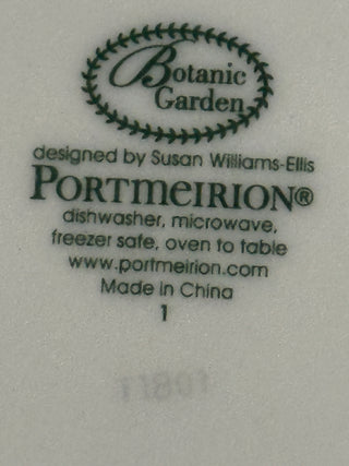 Portmeirion Botanic Garden 12” Oval Platter Foxglove Digitalis Purpurea