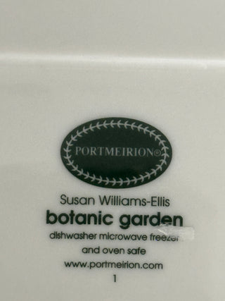 Portmeirion Botanic Garden 11” Rectangular Baking Dish Dog Rose Rosa Canina