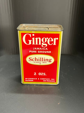 Schilling Pure Jamaica Ground Ginger Spice Tin (Unopened)
