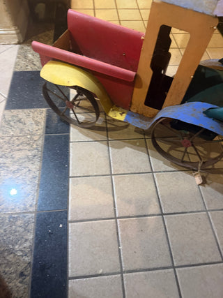 Recycle Large Metal Truck 26" L X 15" W X 18" T