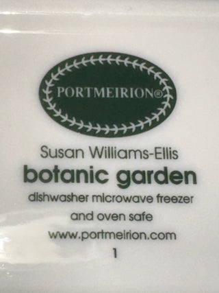Portmeirion Botanic Garden Corn on the Cob Dishes Speedwell Set of 5
