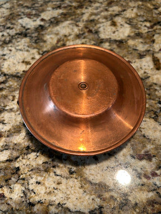 Vintage Copper Candlestick  Holder