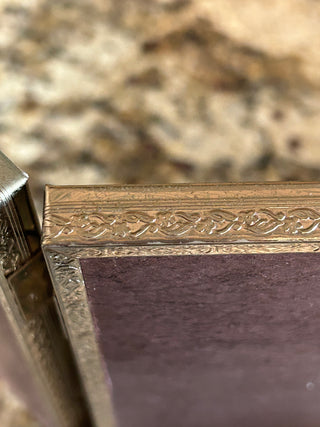Vintage Bi-Fold Gold Frame, 5”x7”
