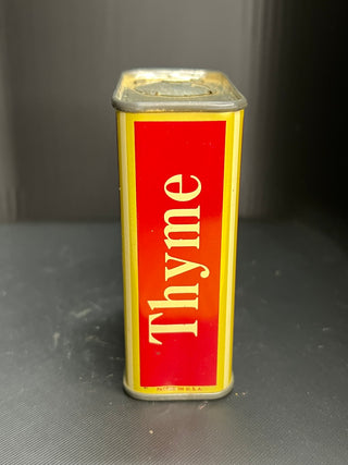 Schilling Thyme Spice Tin (unopened), 1.5 oz