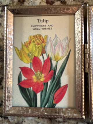 Vintage Tri-Fold Frame