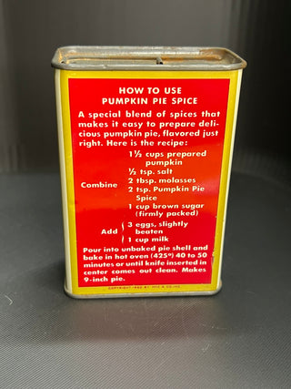 Schilling Pumpkin Pie Spice Tin, 2 oz