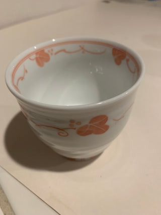 Japanese pedestal porcelain teacup set/3