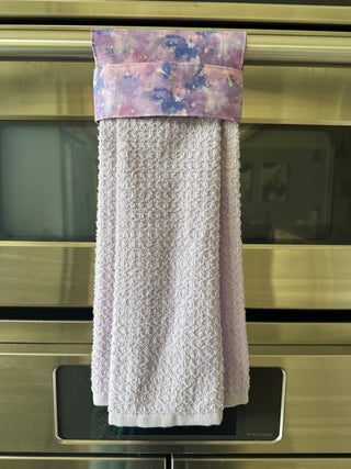 Hanging Kitchen Towel - Purple Galaxy